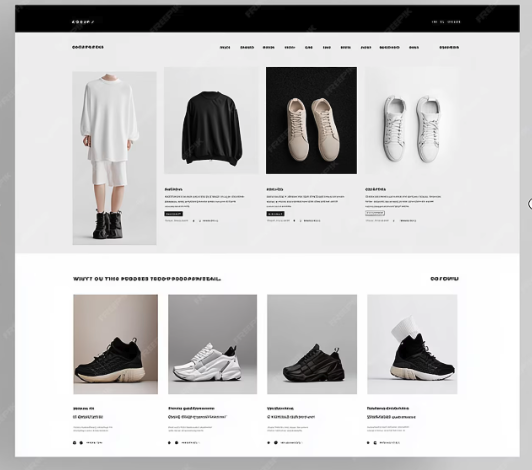 E-Commerce Online-Shop - Professionelle Shopping-Plattform